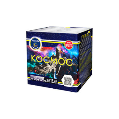 Батарея салютов Космос + фонтан Батарея салютов Космос + фонтан